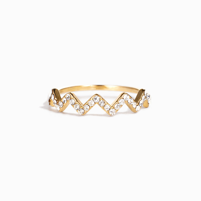 Handcrafted Highs & Lows Ring for Daughter