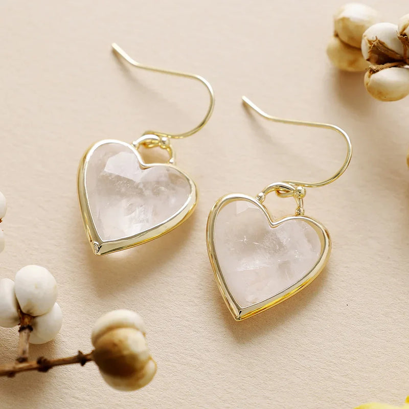 Elegant Love Bound Gold Plated Earrings