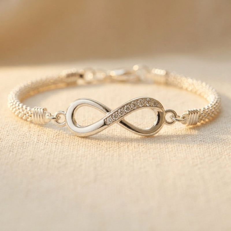 Adjustable Infinity bracelet