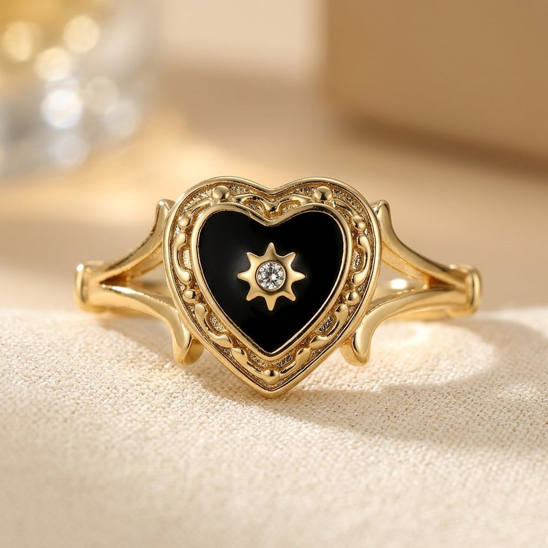 Bohemian Heart Ring