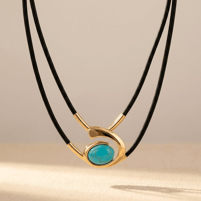 European And Retro Design Bohemian Style Necklace Jewelry Necklace